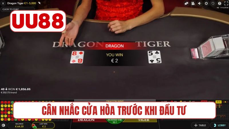 Cân nhắc cửa Hòa trước khi đầu tư